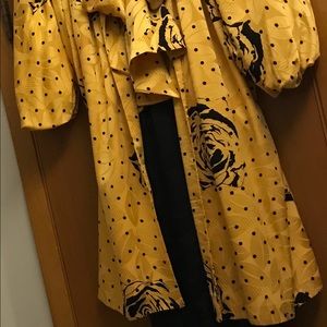 Saint Romel 100% silk dress with jacket